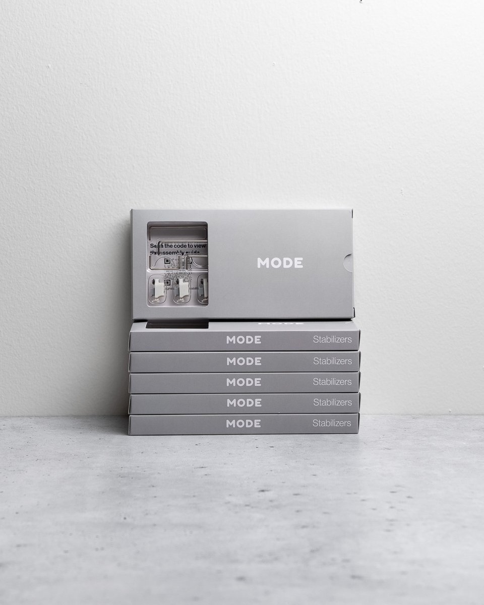 modekeyboards's tweet photo. Introducing Mode Stabilizers! 🙌

Mode stabilizers come with a 6.25U wire, 7U wire, and x4 2U wires - this should cover you up to a TKL sized board. 

Mode Stabilizers will be available in-stock later this year for $12 per kit.

Pre-orders open on 9/29 at 1PM ET! https://t.co/vGqxsmMpls