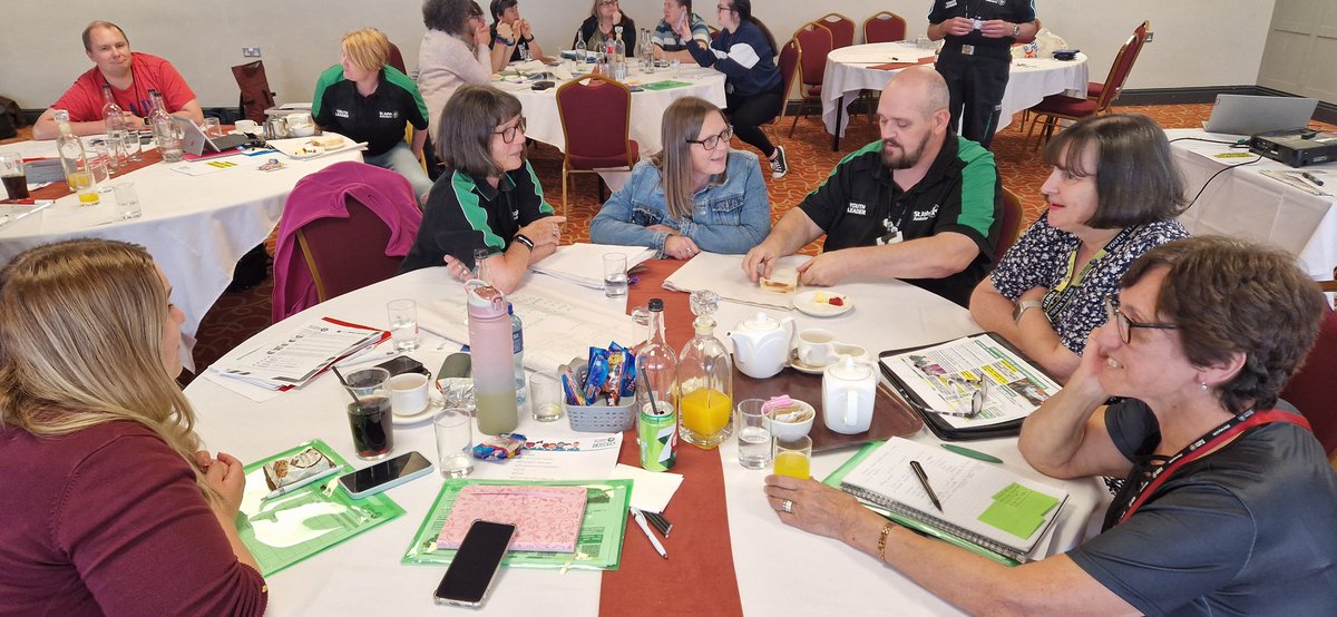 Cheshire Youth leaders and some of our friends from Merseyside have joined forces at a YL engagement day in Frodsham. Lots of networking, learning, questions and resources being shared 💚