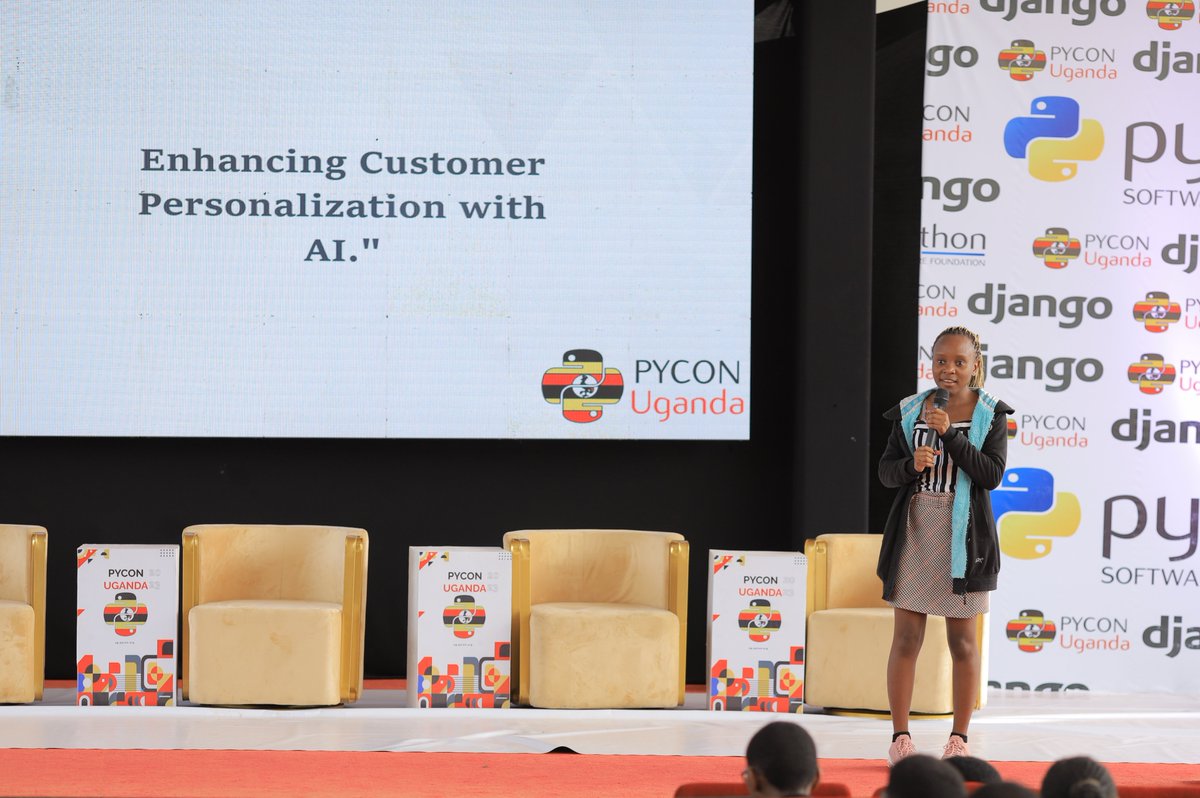 Yvvon Jemmy <a href="/YvvonM/">Yvvon Jemimah Majala</a> all the way from Kenya On AI Recommender Systems To Improve Customer Personalization

#PyCon #PyConUganda2023 #PyConUganda