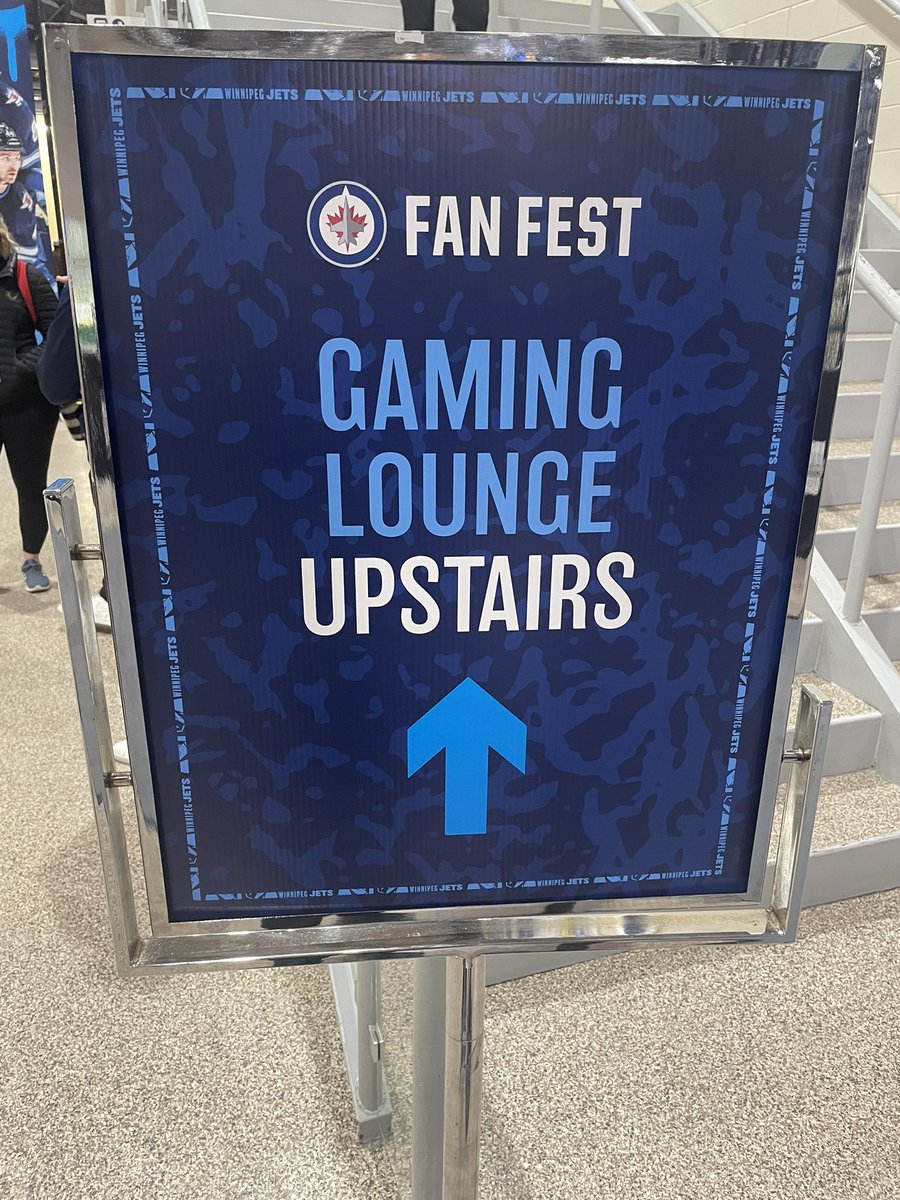 nfesegg's tweet photo. Need help finding your way to the Gaming Lounge at the Winnipeg Jets Fan Fest, look out for the way finding signs! Weβre looking forward to seeing you
#jetsfanfest
#gojetsgo
#gomoosego https://t.co/9I8tEkh9iX