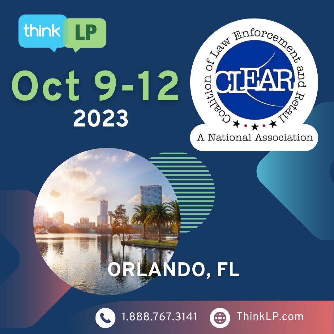 We are thrilled to participate each year at the Coalition of Law Enforcement &amp; Retail’s (CLEAR) Annual Conference in partnership with the Florida Law Enforcement Property Recovery Unit (FLEPRU); this year, we will be attending this amazing event on Oct. 9th – 12th in Orlando, FL