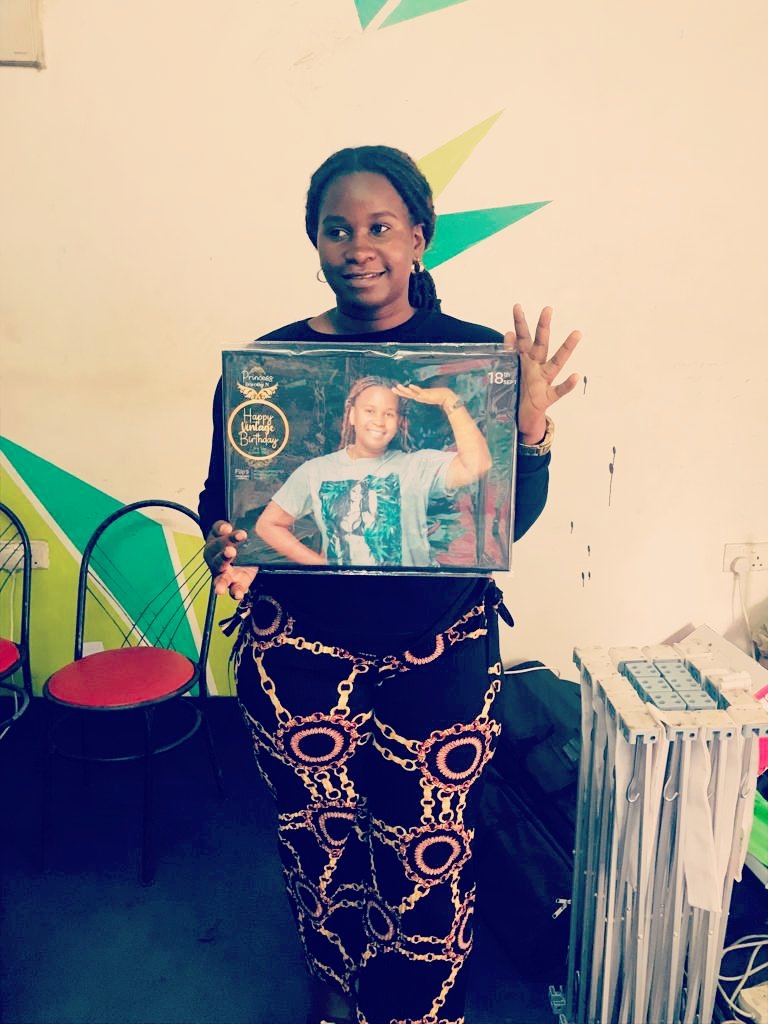 DorothyNattu's tweet photo. Thank you so much @GraphicsKING256 for this beautiful frame. #CreativeMINISTER . Indeed I am a blessed Princess. https://t.co/iEfWDHotQQ