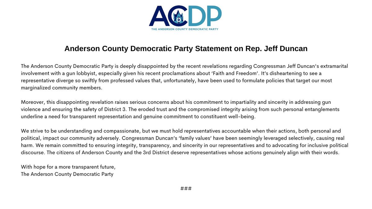 Anderson Democrats tweet media
