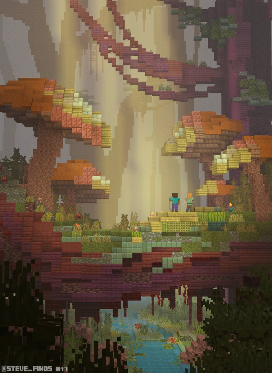 Steve finds a mushrooms forest

#Minecraft #Minecraftbuilds #minecraft建築コミュ
