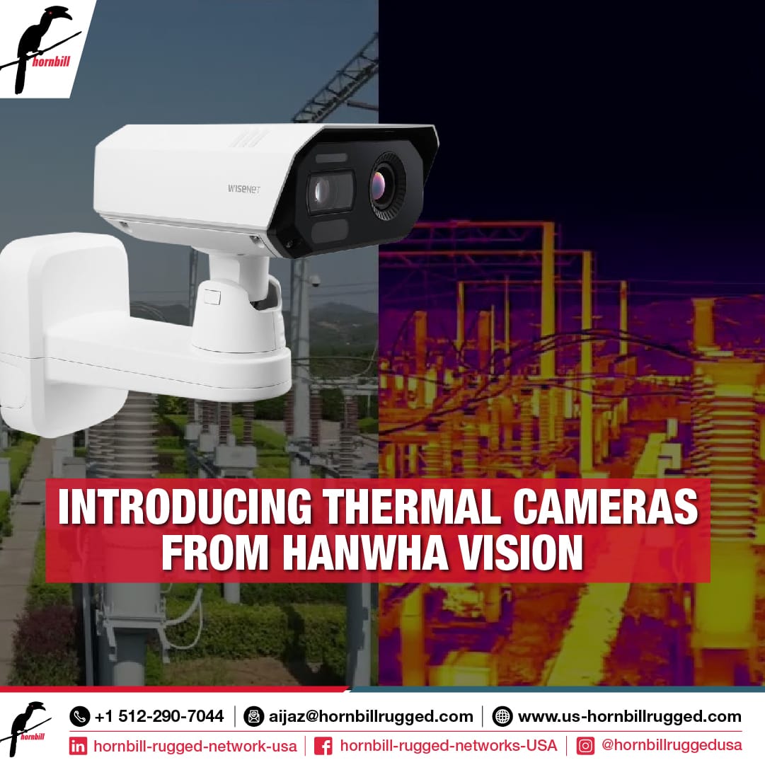 HanwhaVision thermal cameras can identify objects at distances up to 1.9 miles in ALL weather conditions. But that's not all - the cameras also monitor facility temperatures for signs of danger to keep your space safer.

#Videosolutions #videosurveillance #thermalcameras #safety