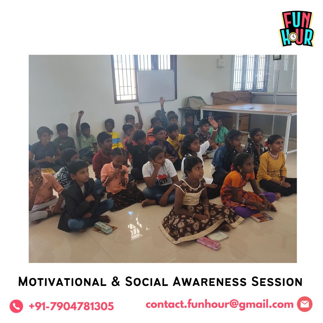 FunHourOfficial's tweet image. FunHour hosted a motivational  and social awareness session for village students at St. Alphonsa Community Centre, Madurai 📚✨

Empowering young minds and promoting social awareness will create a positive impact in the community.

Contact us for Motivational Session

#FunHour