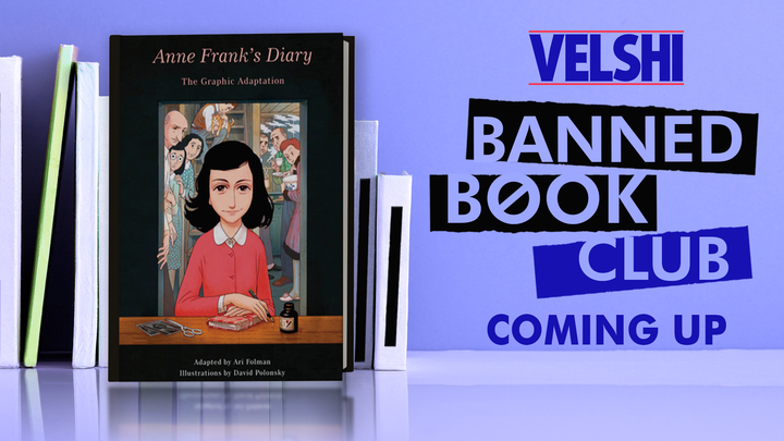 One of the world's most widely read books, ‘Anne Frank’s Diary’ is a profound portrayal of girlhood during the Holocaust. Last week, a TX teacher was fired for assigning David Polonsky & Ari Folman's adaptation to an 8th grade class. They join me 11aET for #VelshiBannedBookClub