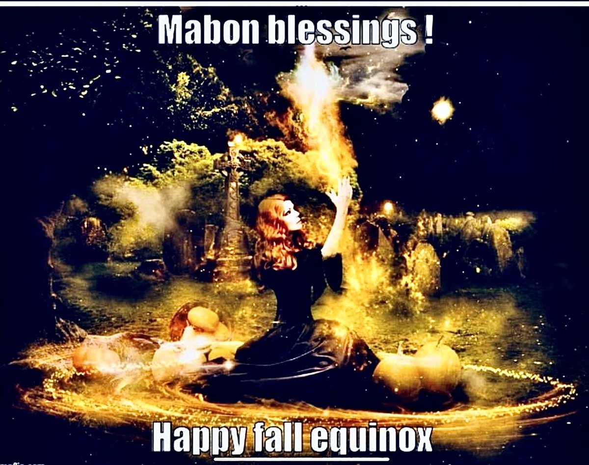 ScorpioLisaM's tweet photo. #Mabon #FallEquinox #MabonBlessings #BlessedMabon #Autumn #AutumnalEquinox #AutumnEquinox https://t.co/K8jVMmG252