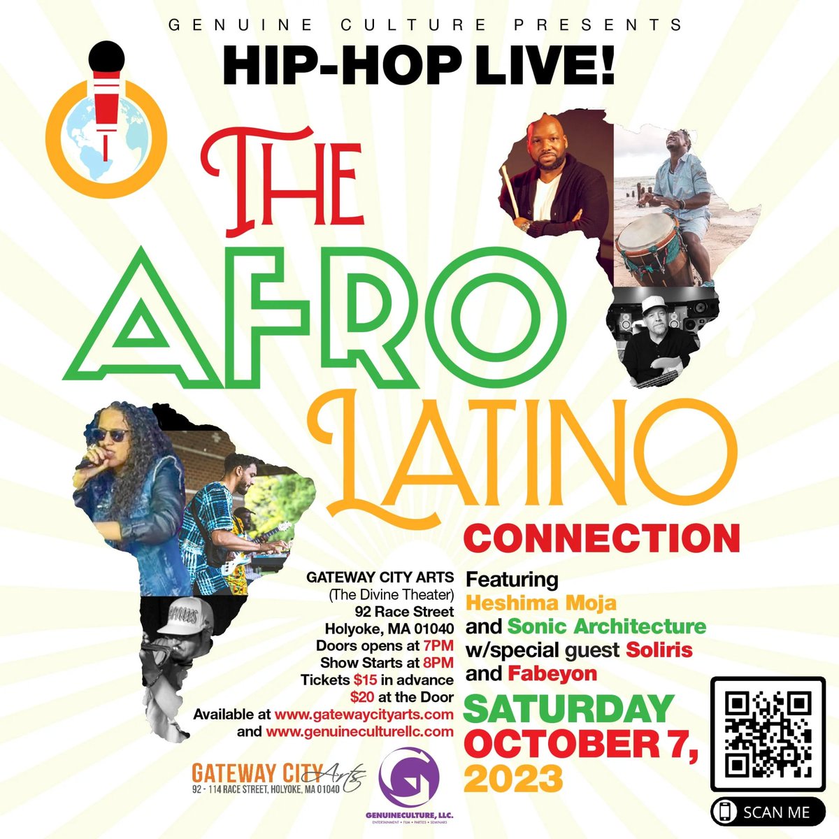 Genuine_Culture's tweet photo. The Countdown has officially begun.  This will truly be an epic Cultural, musical experience.  Live Band, Dj &amp; Emcees!  Get you 🎟 at the QR code!! #GenuineCulture https://t.co/NteVPbBkE7