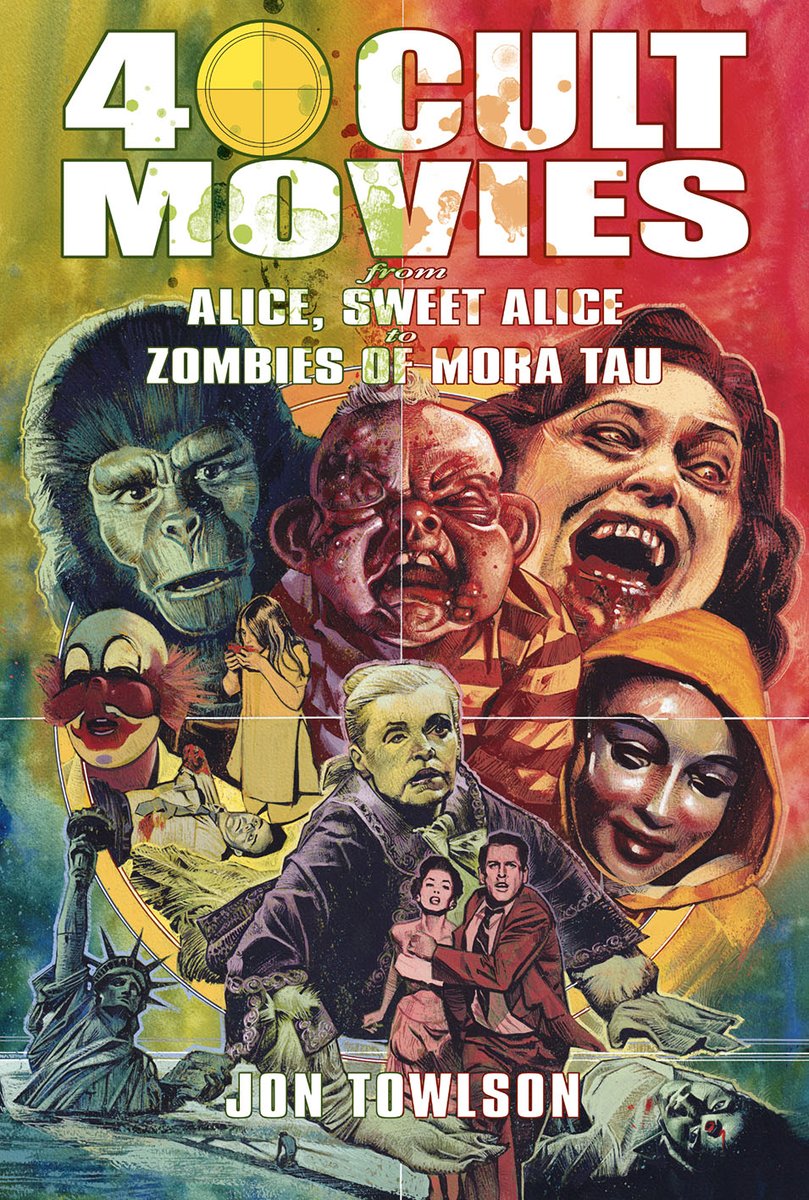My new book 40 CULT MOVIES will be published for #Halloween2023! To help spread the word I will be giving away copies of this and my other books. Watch this space! #Horrorfam #HorrorCommunity #HorrorMovies #Halloween #FilmTwitter