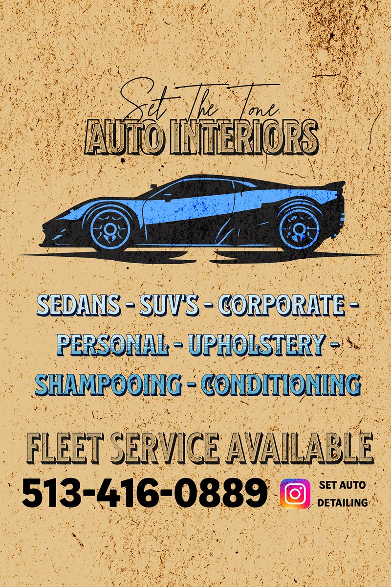 SETMeech_'s tweet photo. Mobile Detailing at your Driveway.
1. Dashboard + Vents
2. Cleaning Of Seats
3. Vacuuming floors/mats
4. Garbage Removal
5. Door panels
6. Windows/Mirrors
7. Shampoo Floor / Carpets
8. Shampoo Cloth Seats*, Cleaning Leather Seats
9.Salt stains
10.Stubborn Stains
11.Ceiling Stains https://t.co/BVO4zZdinL