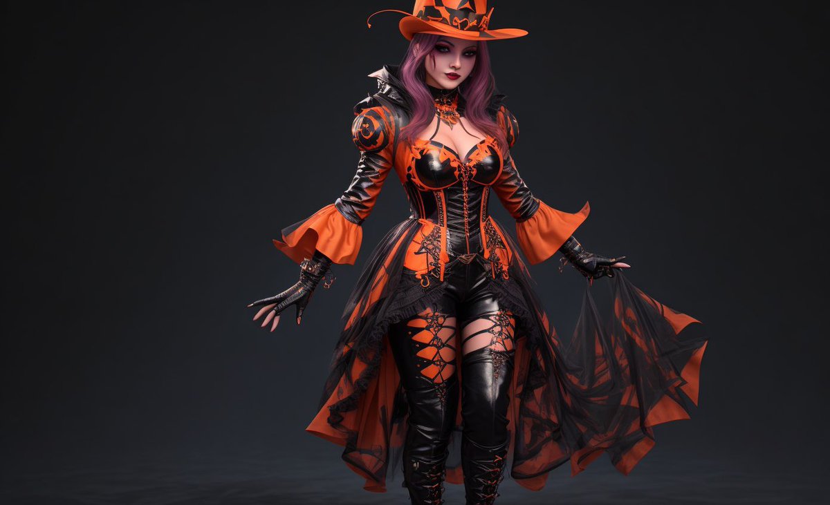 🎮🕹️ Halloween is just around the corner, but how about a sneak peek at a Halloween skin like this? We're revealing a portion of our in-development FPS game 🚀 Powered by Unreal Engine 5, we can't wait to bring this unique design to life in-game! Stay tuned for more details. Get