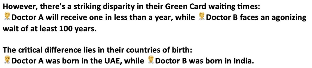 reachsudheer's tweet photo. For Root Cause of the Greencard Backlog issue go throughSlides.

This raises important Qs about d fairness of d Green Card process for legal high-skilled immigrants. 🌎🤔 #ImmigrationEquality

Atleast to address the issue by giving EAD with AP for those waiting more than 4 years. https://t.co/OI35QmvoZB