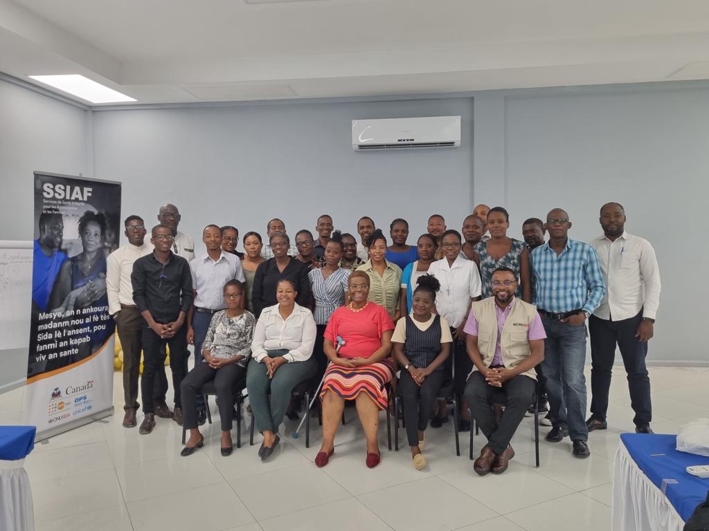 OnusidaHaiti's tweet photo. @OnusidaHaiti remercie tous les participants à la rencontre inter site organisée par la direction sanitaire Sud. @MsppOfficiel @OPSOMSHaiti @UNFPAHaiti @UNICEFHaiti #SSIAF @AmbCanHaiti. https://t.co/dD6YeFmXM3