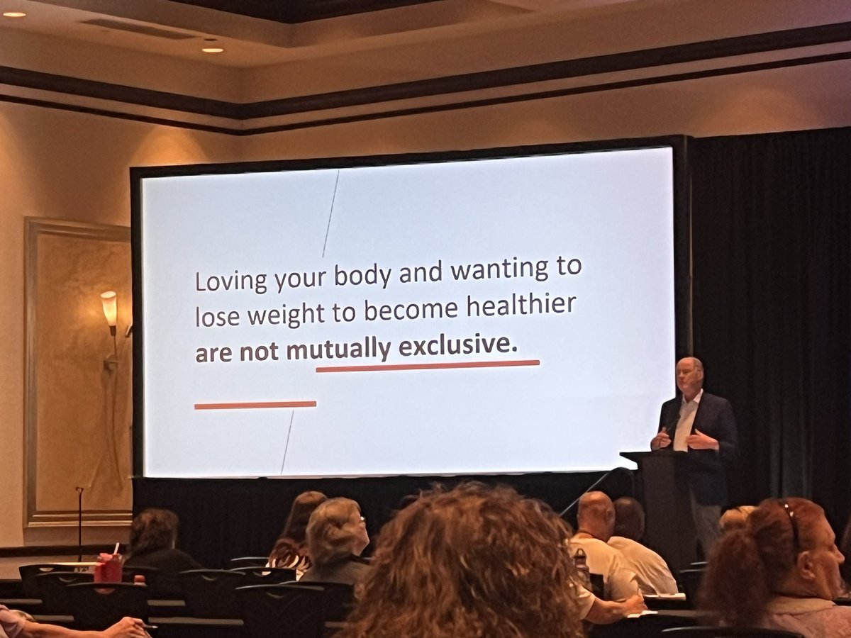 This. 👇🏻

I can love myself l and still have want to lose weight. Actually, the reason I want to lose weight is because I love myself and I want me to be around longer because I’m kinda awesome.

#YWM2023Engage