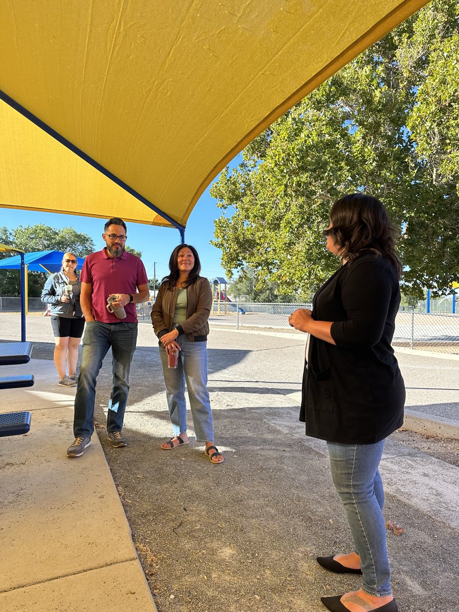 Apache Is Grateful For Our Amazing Community School Coordinator. She goes about and beyond to listen and serve our Coyote Families. Coffee with the Principal was a wonderful experience. #Community ⁦<a href="/APS_Elementary/">APS Elementary Schools</a>⁩