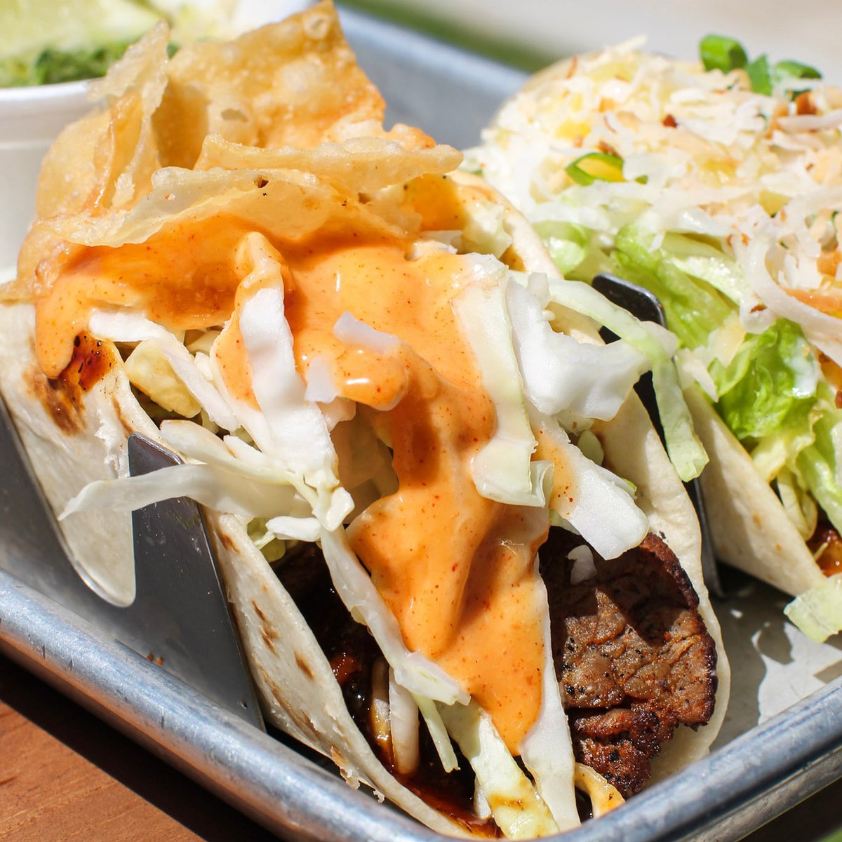 Be sure to download our NEW app 📱 to get in on our last app launch reward! We saved the best for last... $10 off your order! 🤩 This reward will drop on Monday, so be sure to download our app before then! You can find it at tacos4life.com/loyalty!