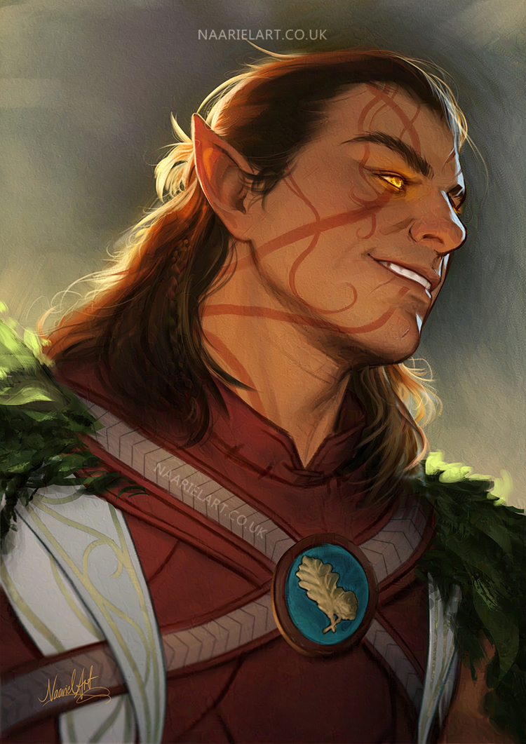NaarielArt's tweet image. Halsin, my heart 💚
#Halsin #BaldursGate3