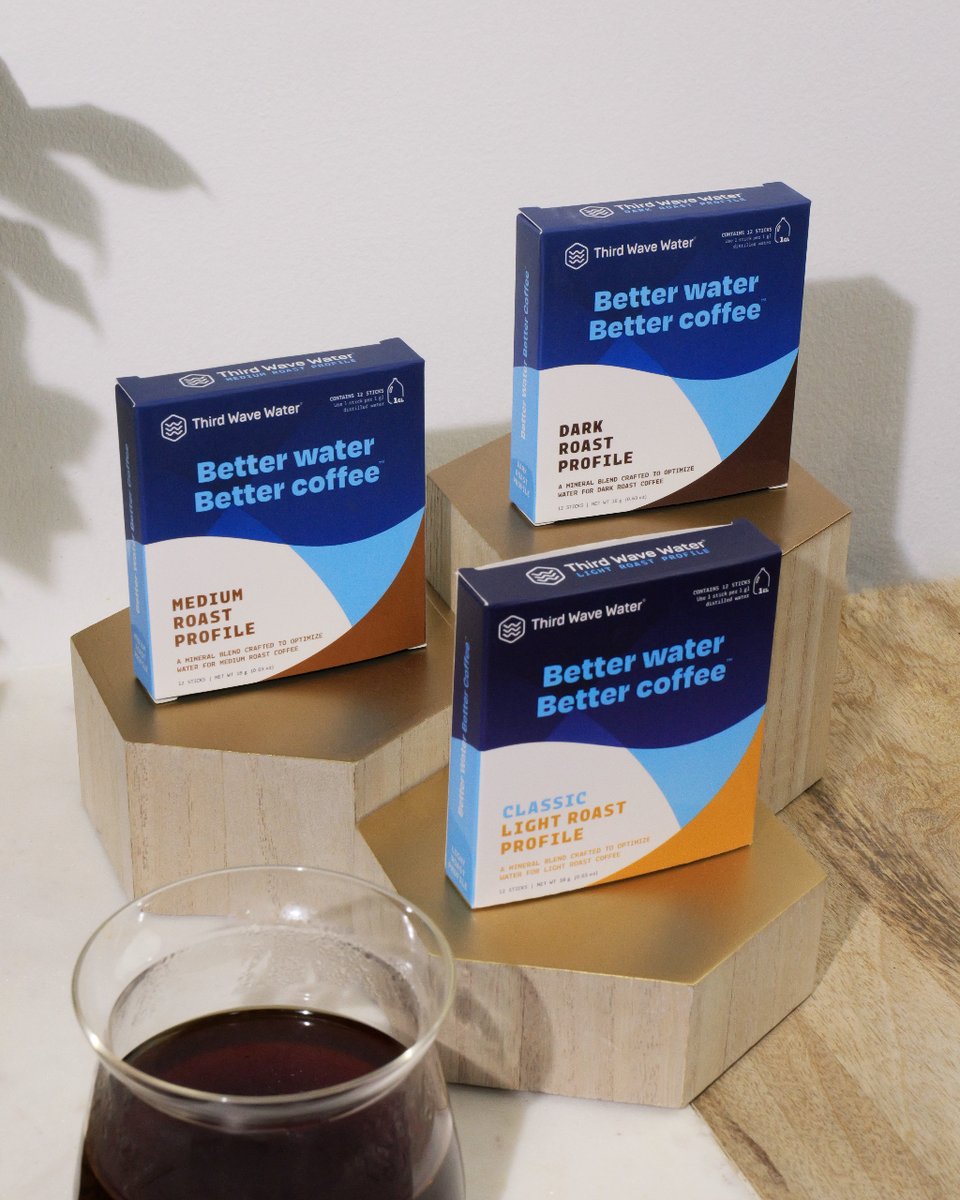 thirdwavewater's tweet photo. Water by roast level ☕️
#roastlevel #waterforcoffee #thirdwavewater #specialtycoffee #lightroast #mediumroast #darkroast https://t.co/zuy5dWPdi6