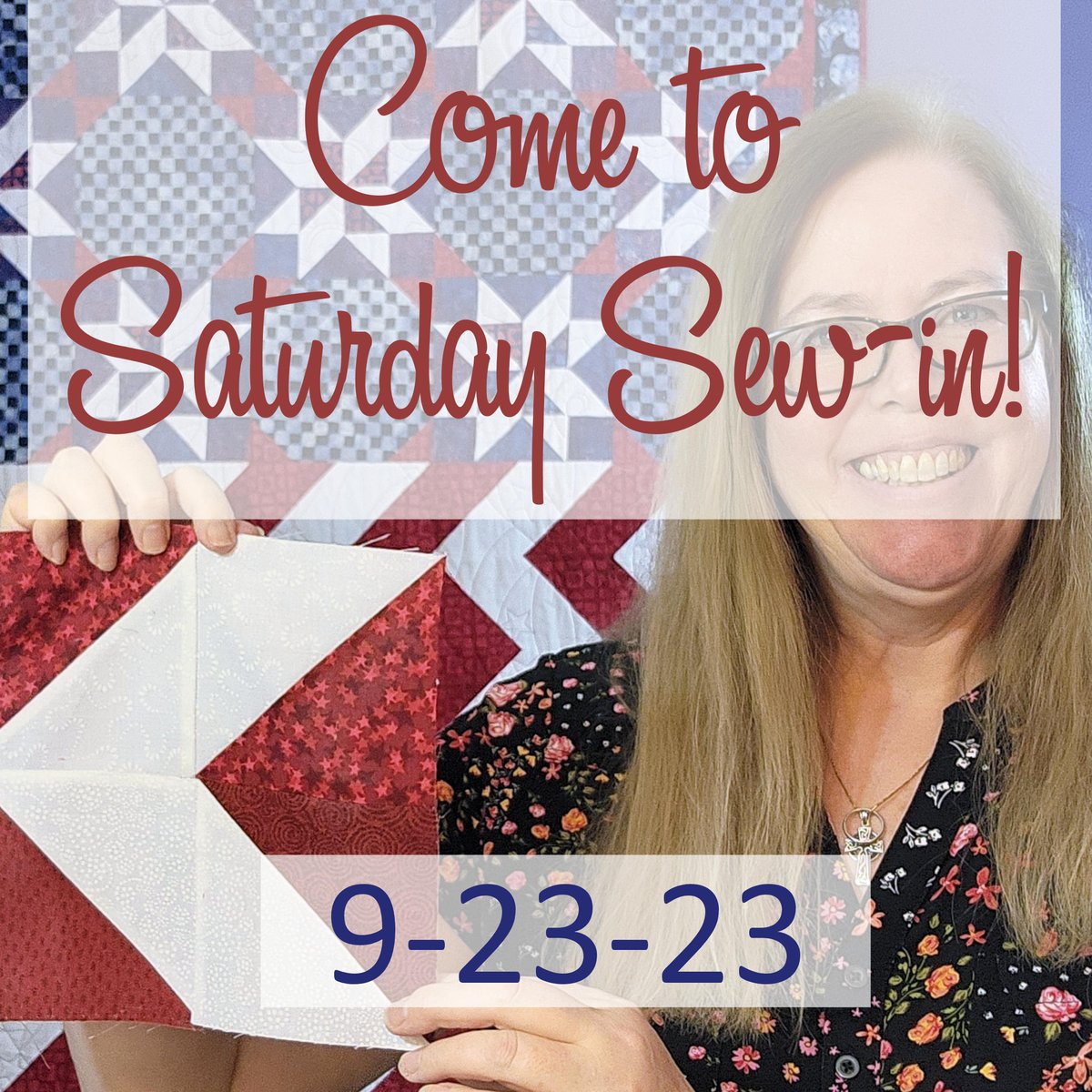 What are you working on? Today I'm recording some videos for an upcoming quilt class. ow.ly/oBye50z3dEy #inquiringquilter #saturdaysewin #saturdaysewing