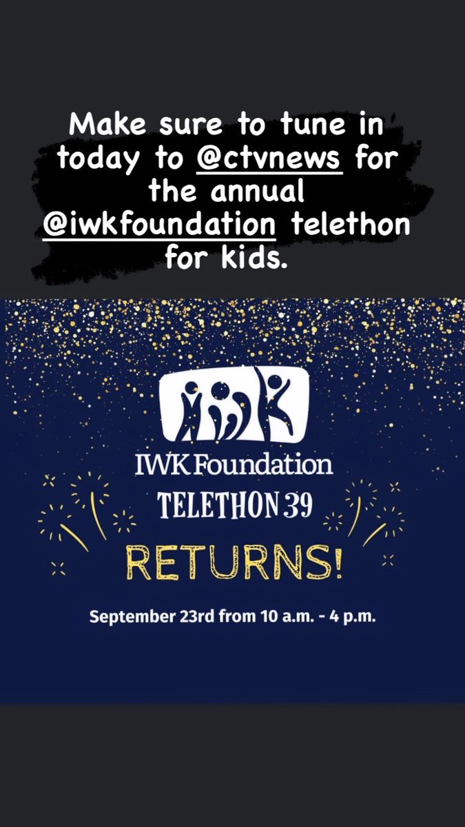 Today is the day!!! @IWKFoundation