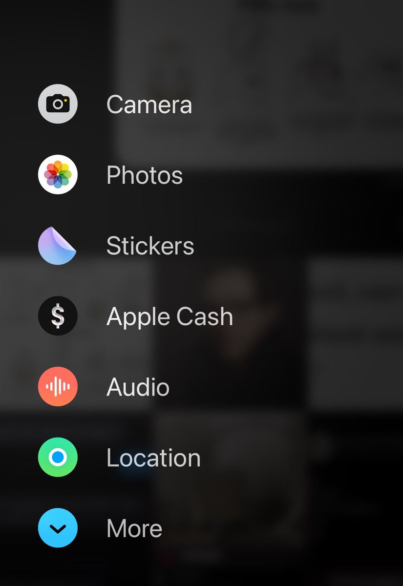 flyosity's tweet photo. This is a good and well designed feature. Big icons and clear text labels? Y'all are forgetting the entire point of UI design if you think this is a step backwards. 

Good job Apple. https://t.co/Z4KihM66pk