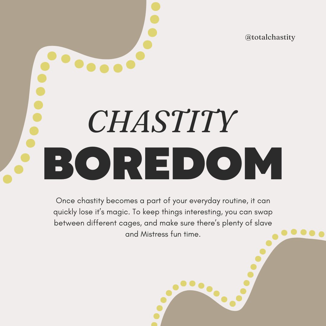 Total Chastity tweet media
