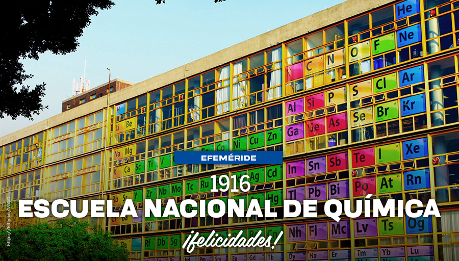 Una fórmula ⚗️ que sigue creando investigadores de primer nivel para México y el mundo. #UnDíaComoHoy de 1916 se fundó la Escuela Nacional de Química Industrial, ahora Facultad de <a href="/quimica_unam/">Facultad de Química UNAM</a>. ¡#UnGOYApara toda su comunidad 👩‍🔬🧑‍🔬!