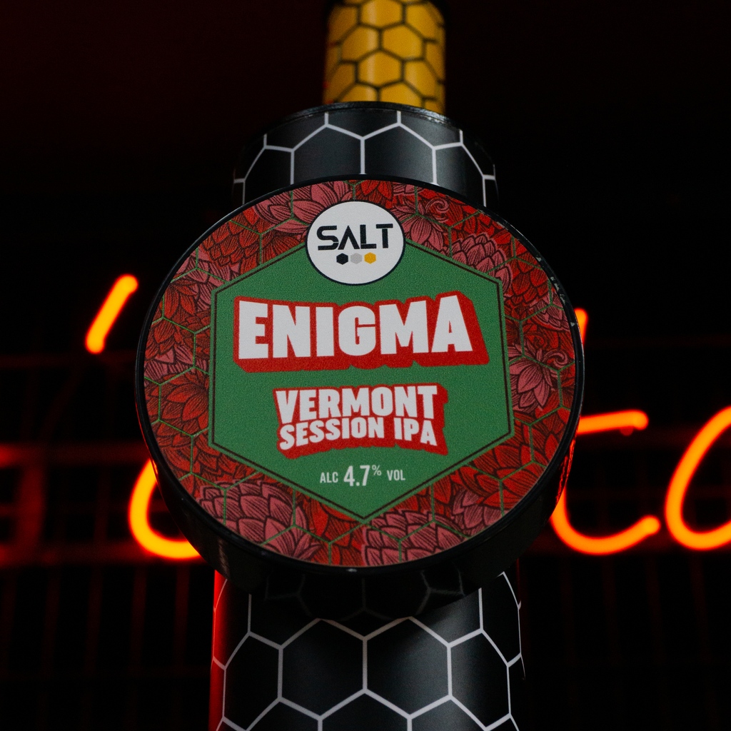 Saturday sups are in full swing!🍻

Our latest brew from our Vermont Series is here at last and this instalment features Enigma hops at the forefront. Expect delicious red fruit aromas, followed by a deliciously sweet and well-balanced flavour🤤

Have you tried Enigma yet?🍻