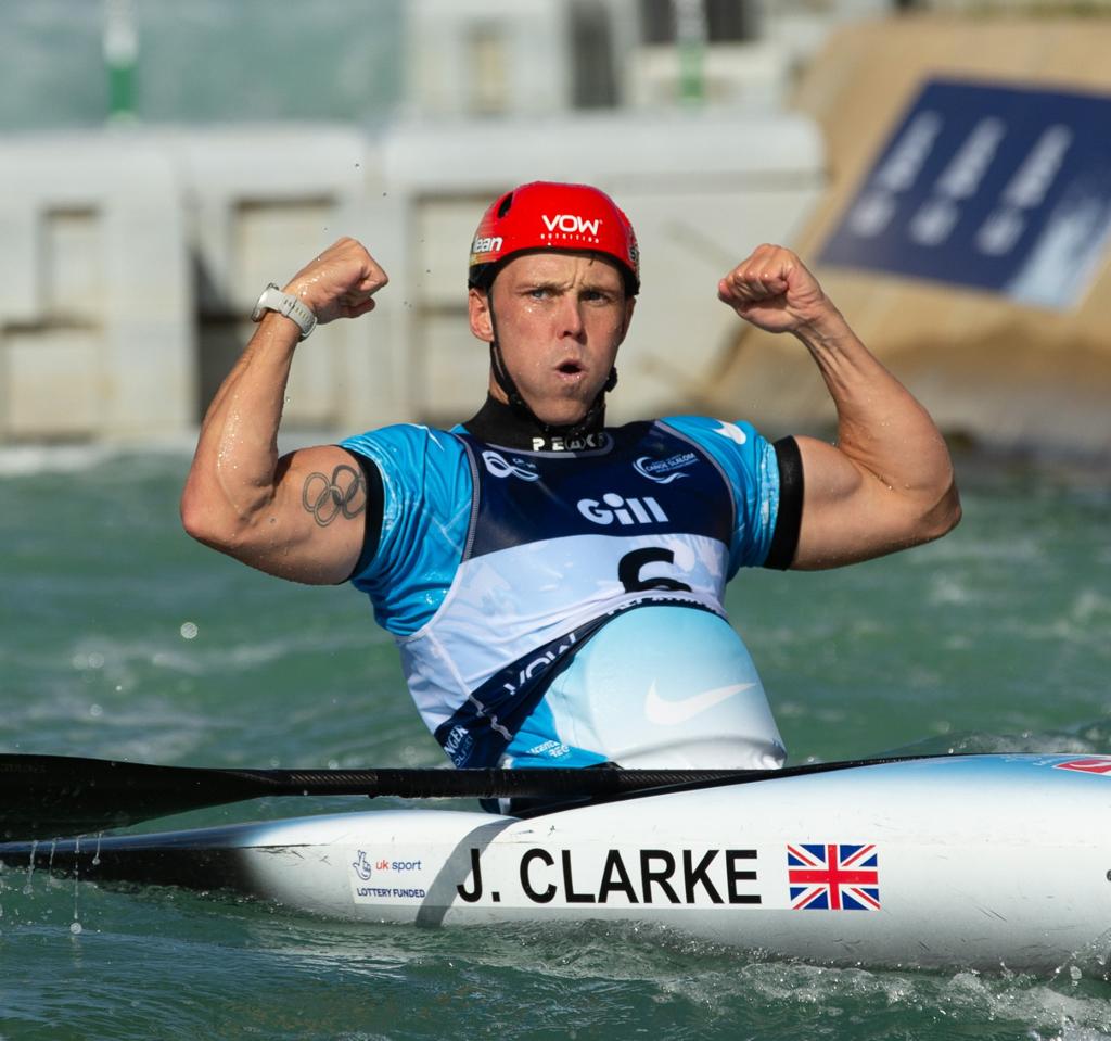 🥇 HE’S DONE IT 🥇 Joe Clarke is your men’s K1 World Champion 💪 A dominant and golden run for the 2016 Olympic champ. 📷 @BritishCanoeing