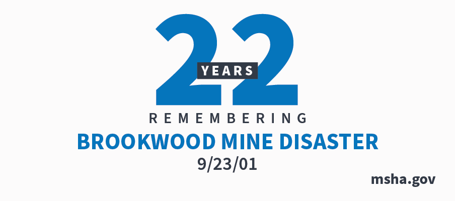 MSHA_DOL's tweet photo. Remembering the 13 miners who lost their lives on September 23, 2001, at the Jim Walter Resources No. 5 coal mine in Brookwood, Alabama. Their legacy lives on through the Brookwood-Sago Mine Safety Grants Program. 🕯️ #MineSafety https://t.co/Ygv2uVBBM9