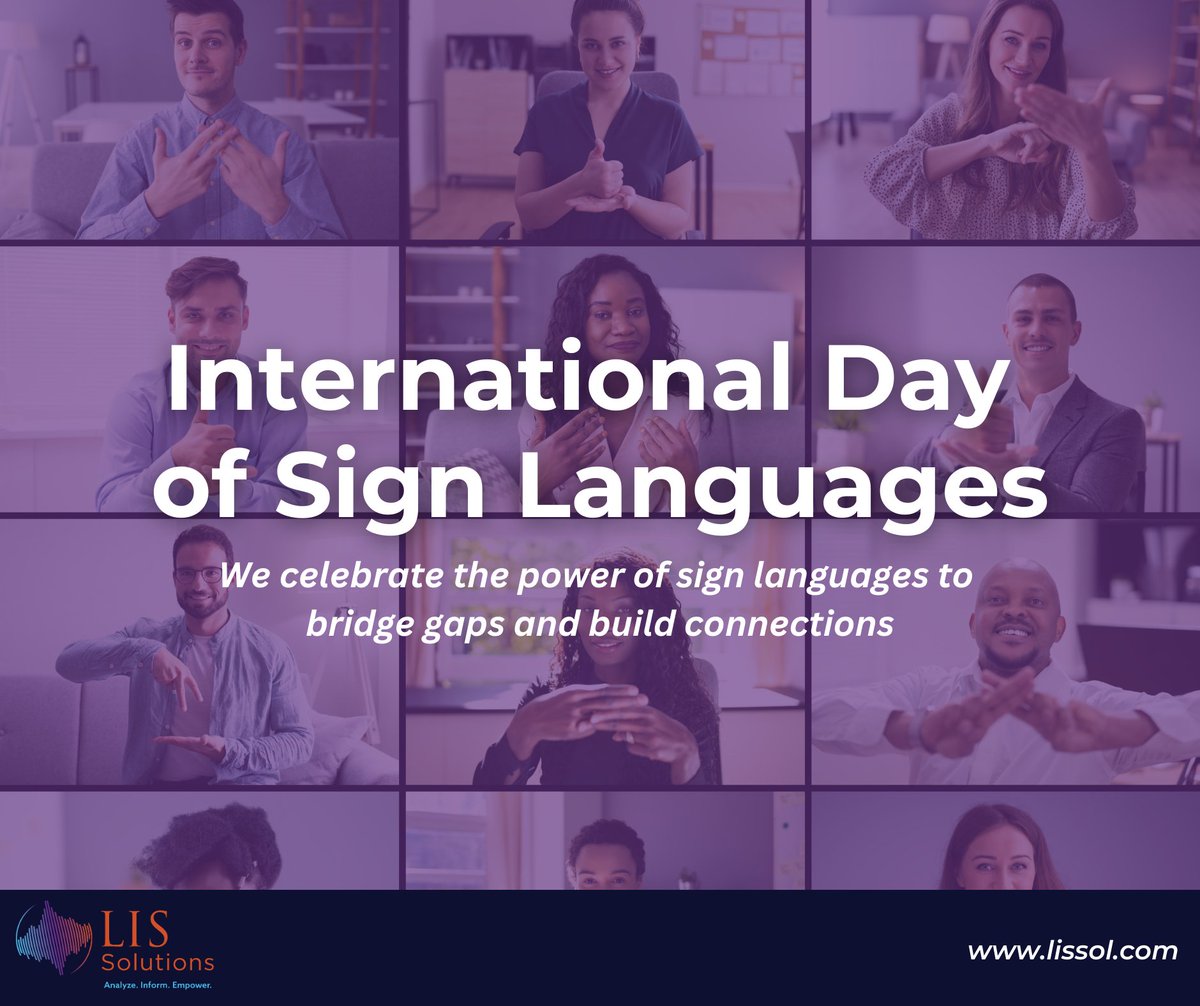 Sign languages are bridges that connect hearts and minds, transcending language barriers. Let us amplify their voices, promote inclusivity, and break down communication barriers. Share this post and encourage others to take action!

#SignLanguageAwareness #CommunicationForAll