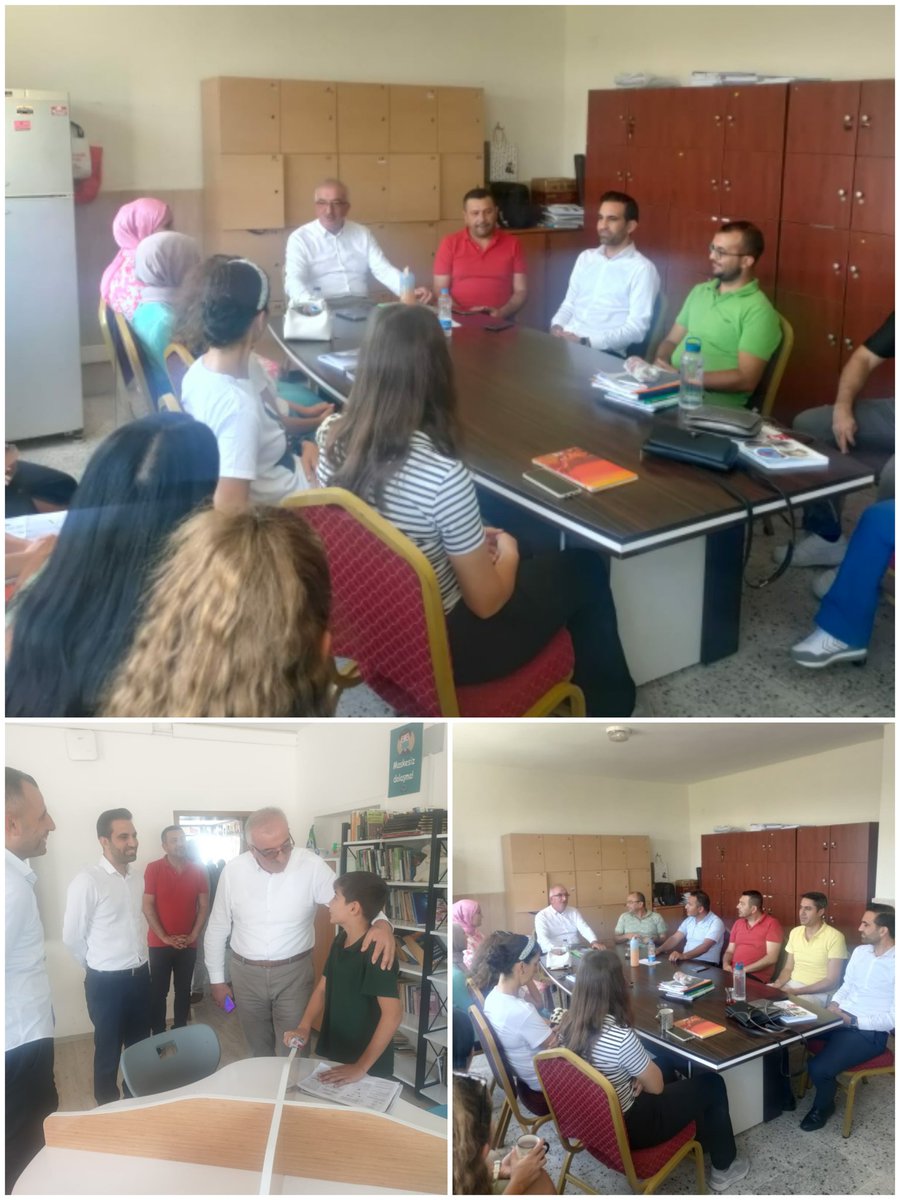 OnerCelile's tweet photo. İlçe Milli Eğitim Müdürümüz Adem ŞİMŞEK ve şube müdürlerimiz okulumuzu ziyaret etmişlerdir. Değerli müdürlerimize teşekkür ederiz. 
@AdemKoca46
@AdemSimsek33
@MersinMEM 
@AkdenizilceMem https://t.co/lBX2p1Fjxc