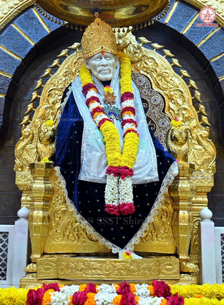SSSTShirdi's tweet photo. *!! ॐ साई राम !!*
*श्री साईबाबा संस्थान विश्वस्त व्यवस्था,शिर्डी*
*!! ॐ Sai Ram !!*
*Shri Saibaba Sansthan Trust, Shirdi*
≈≈≈≈≈≈≈≈≈≈≈≈≈
*आरती :- धुपारती* 
*शनिवार २३ सप्टेंबर २०२३*     
*Aarti :-Dhooparti*
*Saturday 23 September 2023* https://t.co/qWxTq6aA0e