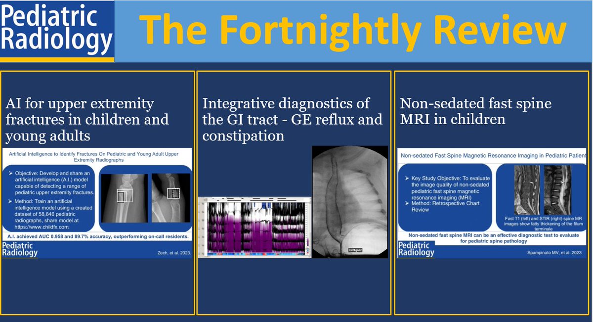 Pediatric Radiology (@pedradjournal) on Twitter photo The Fortnightly Review with full text links: 
rdcu.be/dmO57
rdcu.be/dmO6p
rdcu.be/dmO6I The Fortnightly Review with full text links: 
rdcu.be/dmO57
rdcu.be/dmO6p
rdcu.be/dmO6I