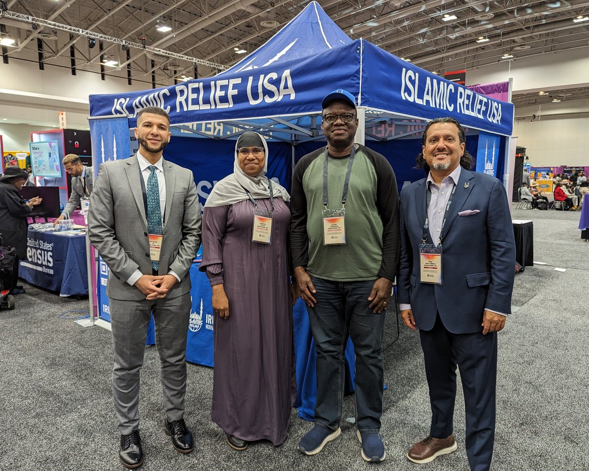 BlackJihad's tweet photo. Had a great time attending the annual @CBCFInc #ALC23 Conf in DC, representing @IslamicRelief with the #IRUSA engagement &amp; Info Booth team! Some highlights were conversing with @RepJamesClyburn and attending @RepAndreCarson's "Hip-Hop and Politics" briefing, feat. @LSarsour! https://t.co/adsnowF6FG