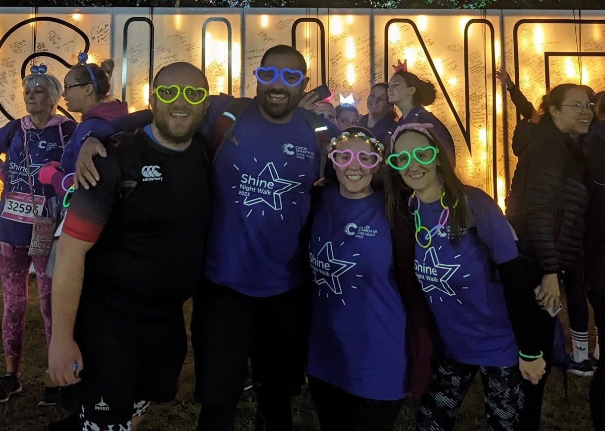 And they have started...0 miles covered 26.2 miles to go...@CR_UK
fundraise.cancerresearchuk.org/team/shine-wal…
#ShineWalk #TeamCPA