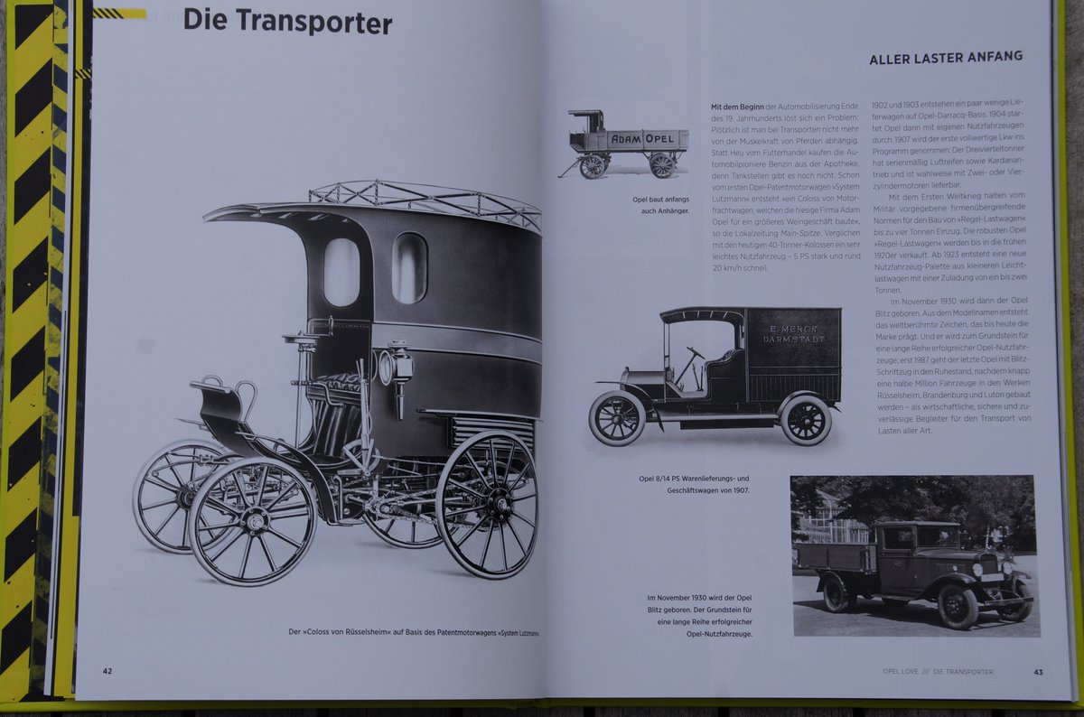Transporter gehören zur Opelgeschichte und finden auch in der Delius-Klasing-Neuerscheinung "OpelLove" von <a href="/HaHamprecht/">Harald Hamprecht</a> statt bit.ly/3LAYWQH 
#transportergeschichte #opel #opelblitz #leichtlkw #bedfordblitz #combo #vivaro #movano #opellove  #gtn #gundostransporternews