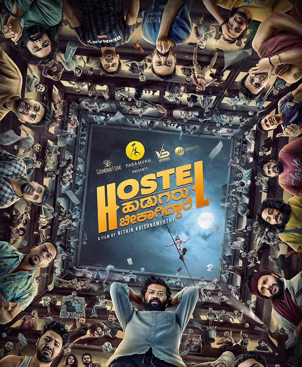 WHAT A FILM. They redefined Indian cinema. Such a hilarious - hyper ride from start to end. Cleverly structured screenplay with crazy camera work. They even proved LHS = RHS in btw, which turns out to be the most hilarious moment. Cinema is alive🥹💥 #HostelHudugaruBekagiddare