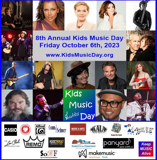 Proud Sponsor! kidsmusicday.com #lespaul #music