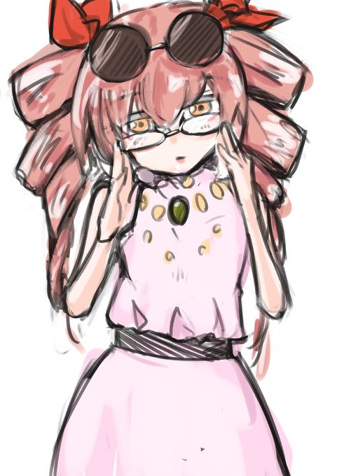 ぱぱっとリクでメガネをかけた女苑 