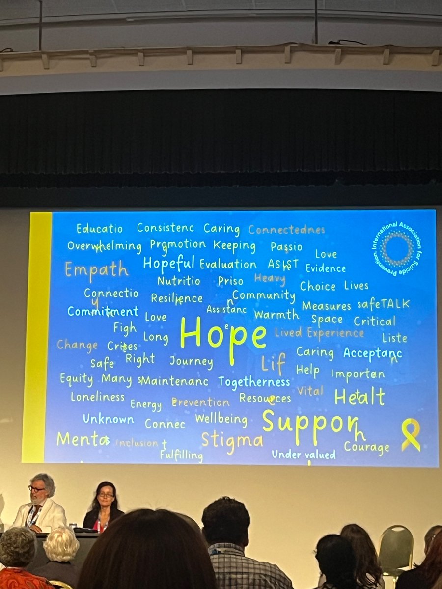 I feel very fortunate to attend the IASP conference in Piran this week, I have learned so much & have been energised by all the amazing people striving to make a difference in suicide prevention. Big thanks to all those tagged for the support and care shown to me, you’re all fab!