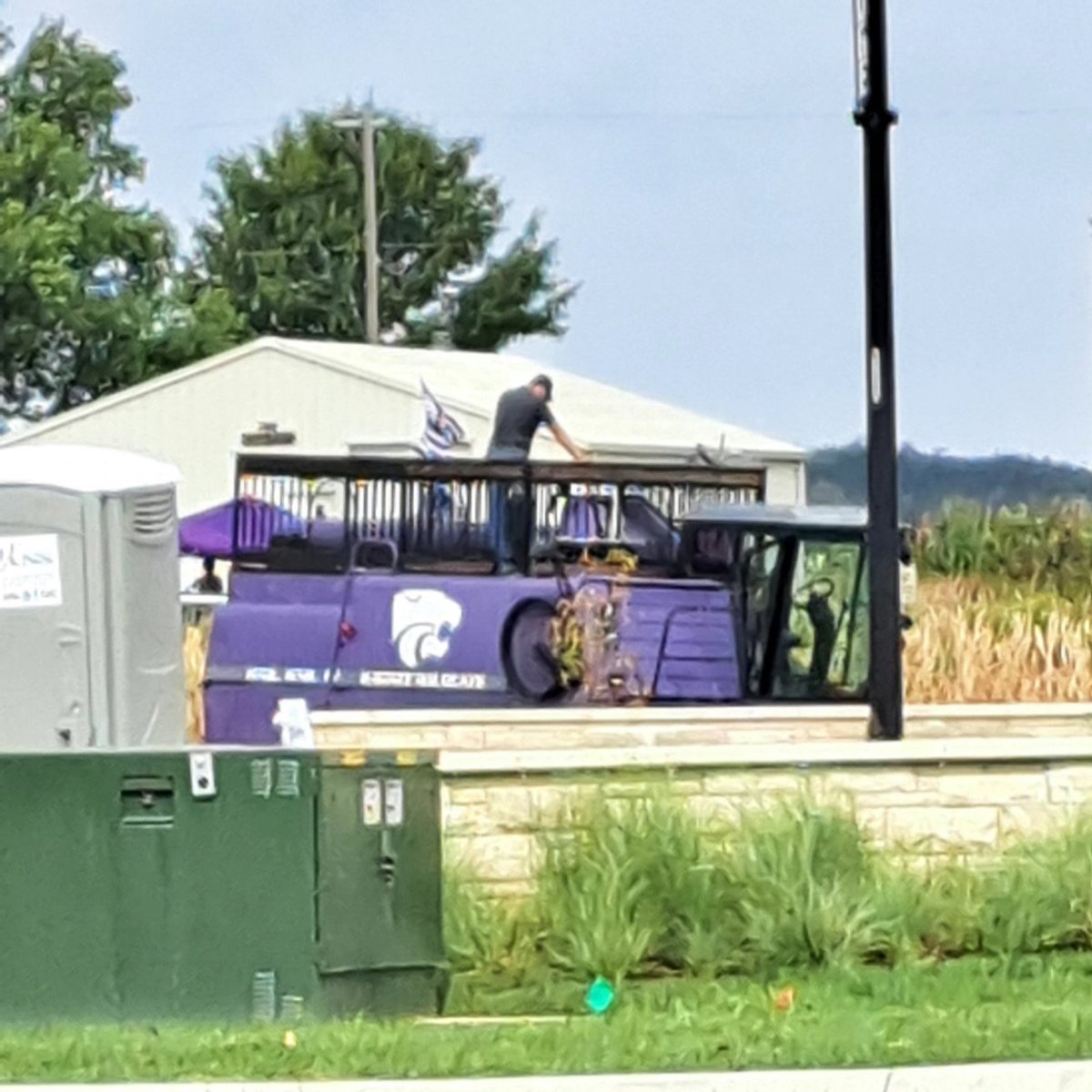 UCF Knights in the house for Ag Day and Big 12 opener.