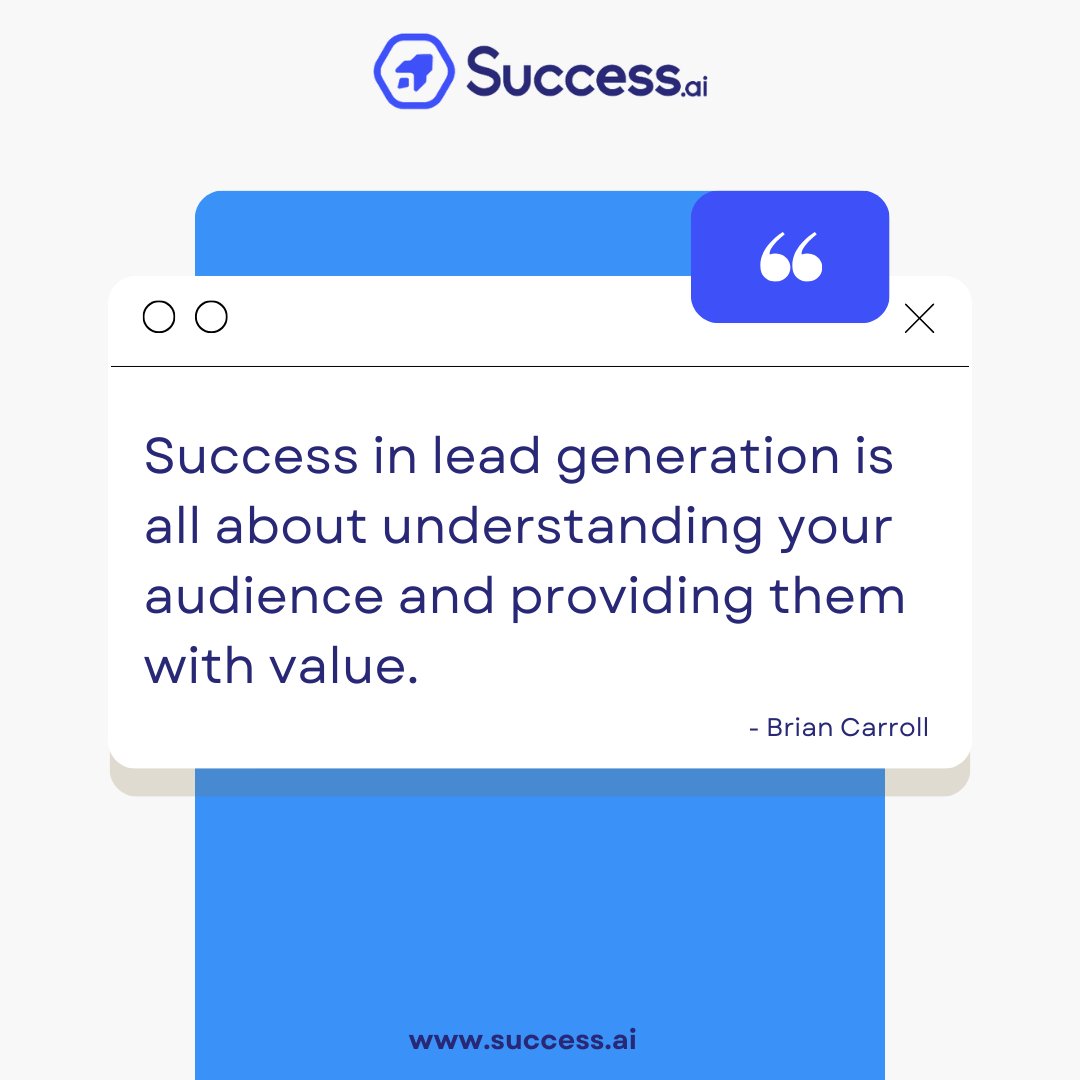 Successai10x's tweet photo. Cultivating Success in Lead Generation: Connect, Understand, and Deliver Value to Your Audience for Outstanding Results! 🌟📈 

#Successai #EmailSavings #MarketingStrategy #LeadGeneration #ColdEmailMarketing #b2bEmailMarketing #ColdEmailSoftware #AudienceInsights #ValueDriven https://t.co/zOjZahGkOa
