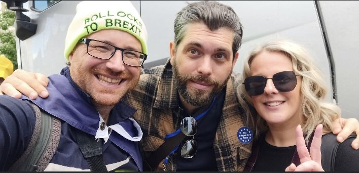 supertanskiii's tweet photo. What a wonderful day at the @MarchForRejoin! Great to see my friends smash their speeches @Femi_Sorry @Politics20204 @LizWebsterSBF @snb19692 and @mikegalsworthy you were awesome!
It was a beautiful day, to top it off I got to meet some lovely people from Twitterand! https://t.co/4hUkttd60c