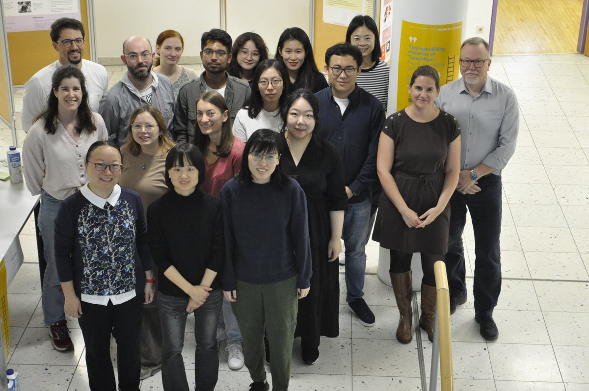rys_soc's tweet photo. The first @UniGraz edition of the History+Translation Summer School came to an end. Working with PhD researchers for an entire week was truly inspiring. @giada_res @MiguelA_Guerra @liuxiaoerica @_fannystories @shiyaooooo @SherryChenSu 
#TranslationStudies @UniGraz #IDTS @estrans https://t.co/VtOksCrTl8