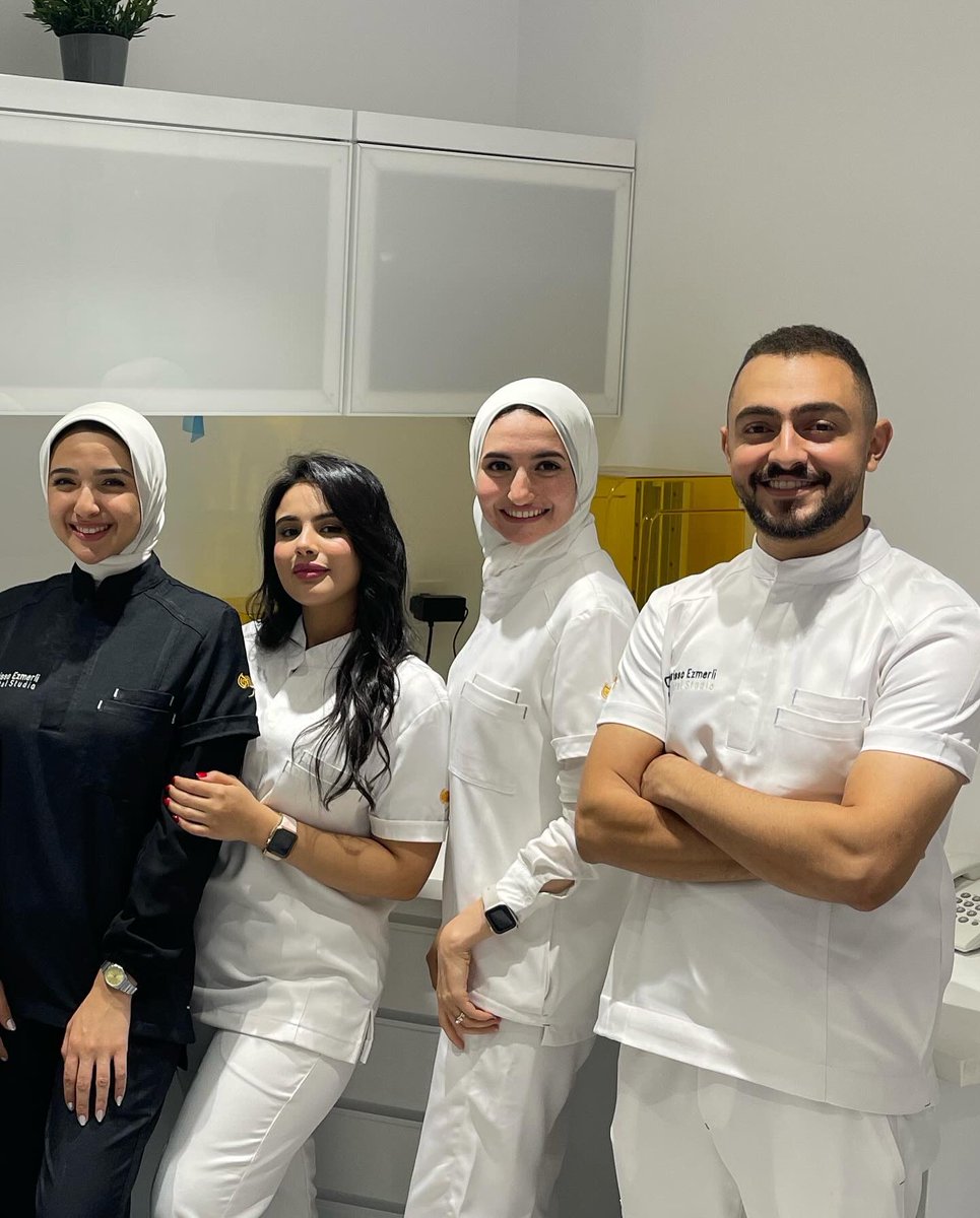 mohdent29's tweet photo. Opening ceremony of Sorriso Ezmerli dental studio.
Our incredible team : dr.Fareed, dr.zayed, dr.kholood(botox and filler), dr.yasmina(Pedodontist), dr.ahmed mohsen(orthodontist) , dr.farah , dr.beshoy, dr.reham.
#sheikzayed https://t.co/PNcUylHaxw
