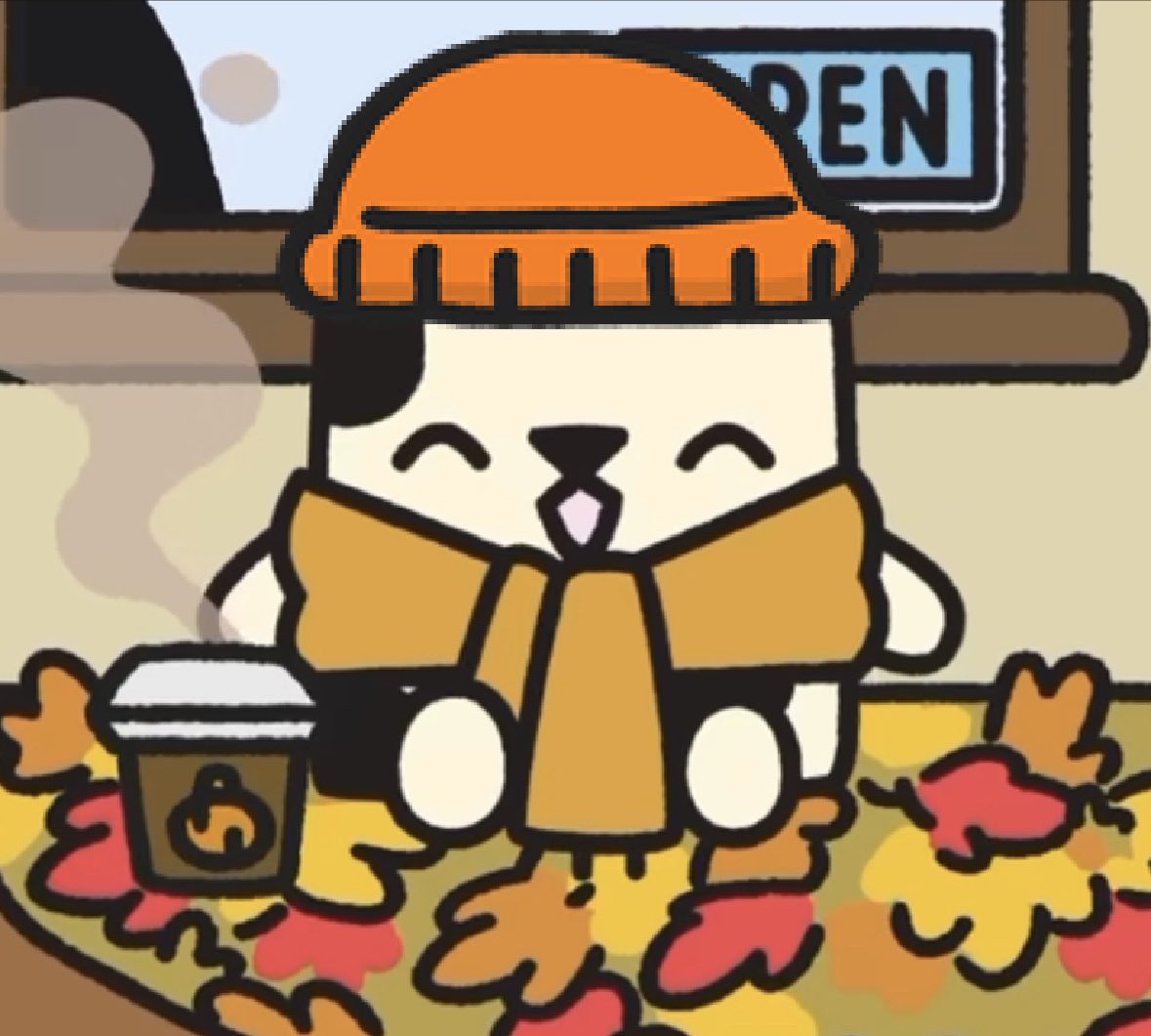 ShibGreg's tweet photo. Gm gm! 

Who’s getting a pumpkin spice latte this weekend? 🎃☕️ https://t.co/WW5AB78sWC