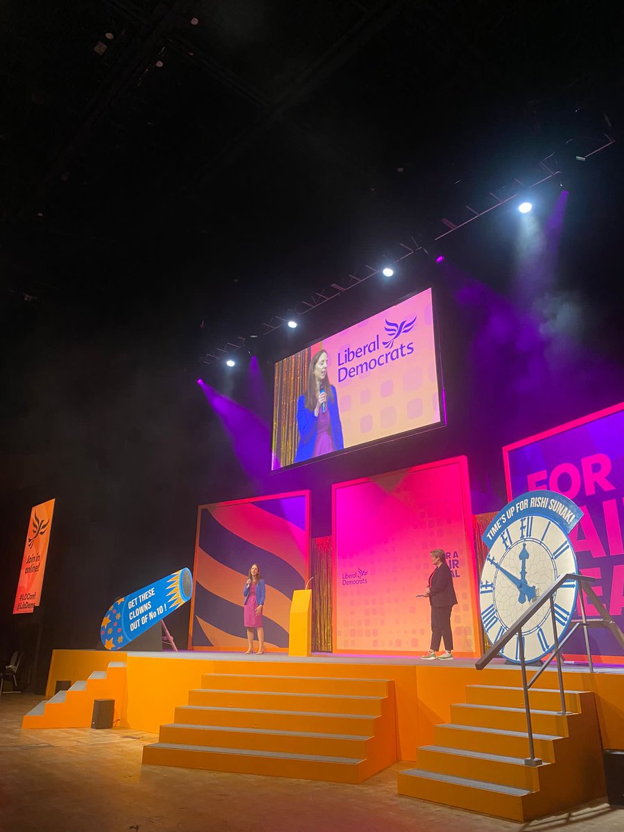 Fantastic to speak at @LibDemConf this evening.

In four by-elections over the last two years, Liberal Democrats have shown we are the only party who can beat the Conservatives in rural, blue wall seats such as Mid Bedfordshire.

Our local campaign is aiming to be number five.