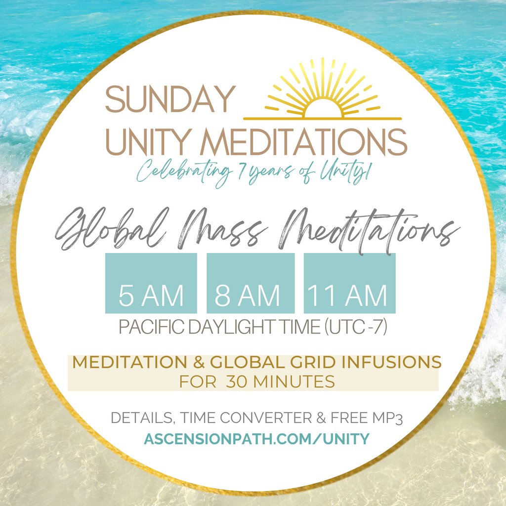 sandra_walter's tweet photo. Here we Glow! It's Crystalline Convergence weekend!

Join us on SUNday in the Unified Kryst Field of Ascending Hearts with the LIVE group beaming from Sedona at 11AM PDT.

Weekend livestream here: https://t.co/yfxazxKP1Y
⁠
Because #Ascension https://t.co/lZxK5JtrqP